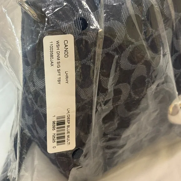 COACH
Soft Tabby Shoulder Bag In Signature Denim 
with Silver Accent - Picture 2 of 15